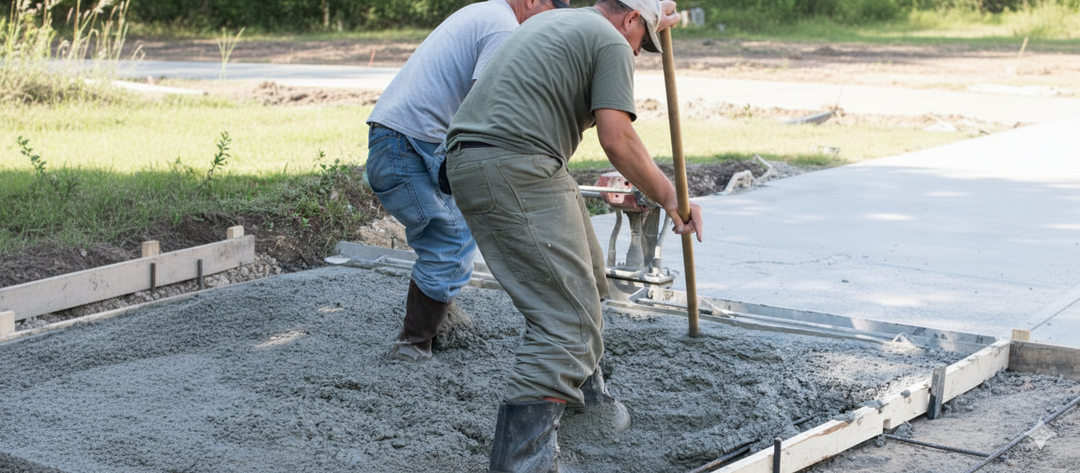 STEP 2 - PLACING OF CONCRETE