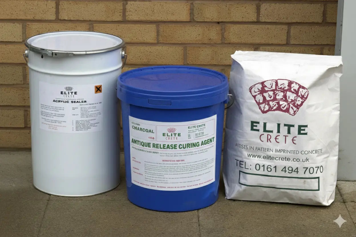Imprinted Concrete Materials by Elite Crete - Imprinted Concrete ...