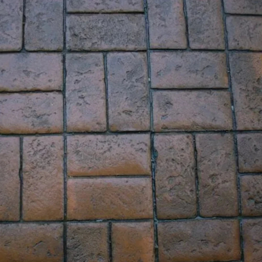 Basket Weave Brick Imprinting Mat