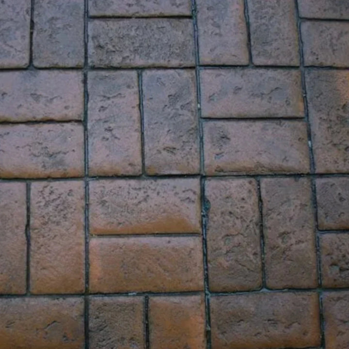Basket Weave Brick Imprinting Mat