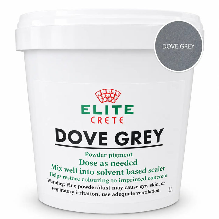 Specialist Colour Powdered Pigment PROFESSIONAL TRADE PACK - Dove Grey 1L