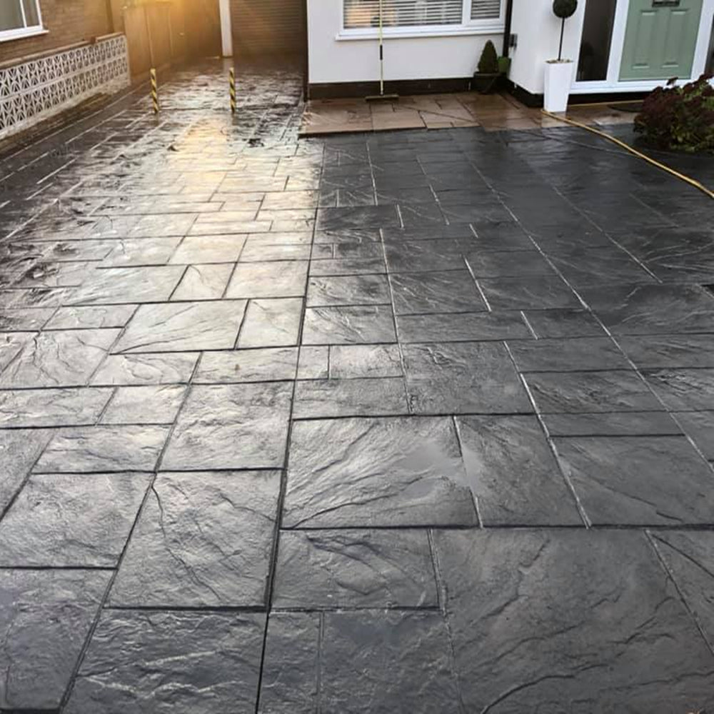 Large Ashlar Slate Imprinting Mat