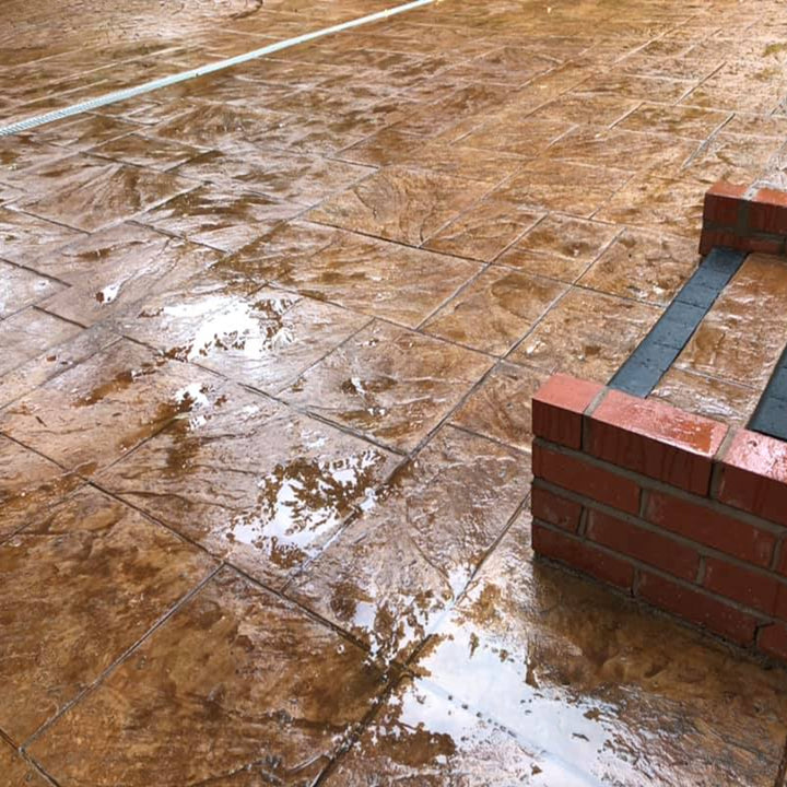 Large Ashlar Slate Imprinting Mat