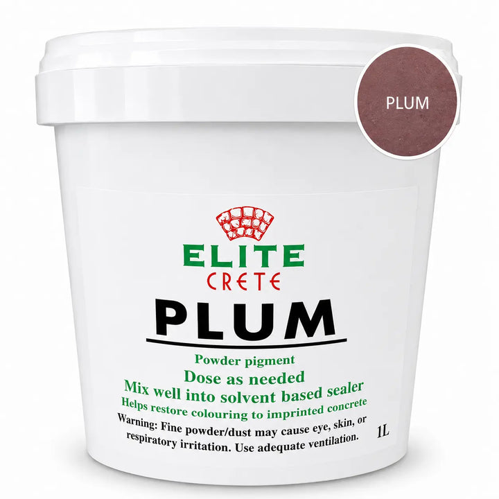 Specialist Colour Powdered Pigment PROFESSIONAL TRADE PACK - Plum 1L