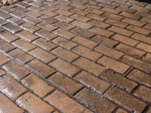 Running Bond Brick Imprinting Mat