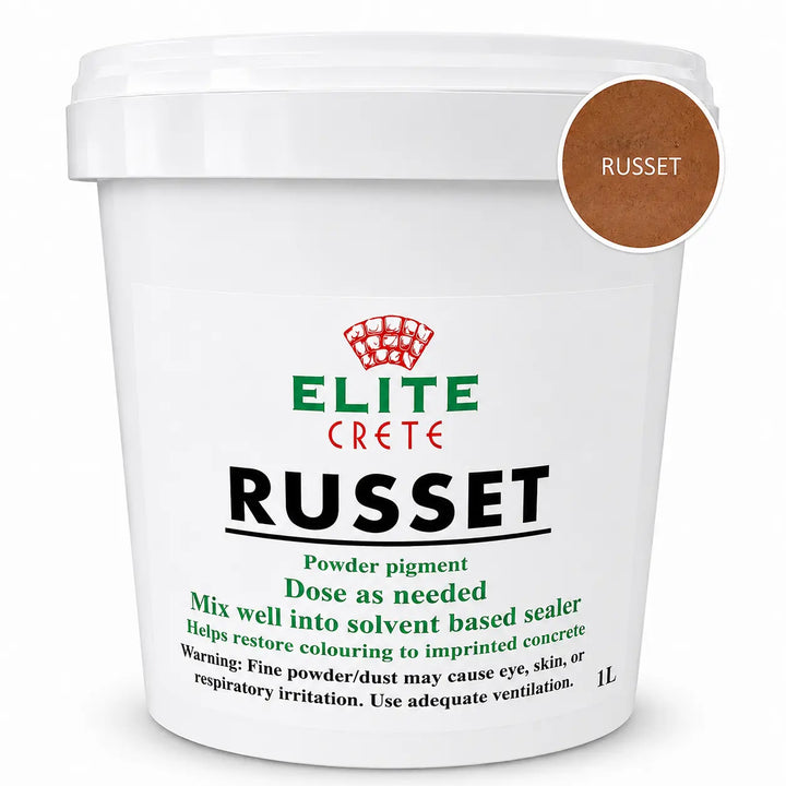 Specialist Colour Powdered Pigment PROFESSIONAL TRADE PACK - Russet 1L