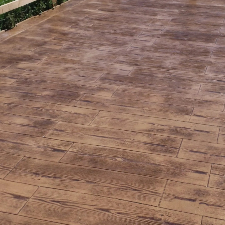 Single Woodplank Imprinting Mat (2 Sizes Available)