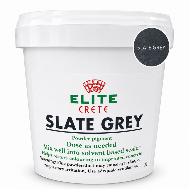 Specialist Colour Powdered Pigment PROFESSIONAL TRADE PACK - Slate Grey 1L