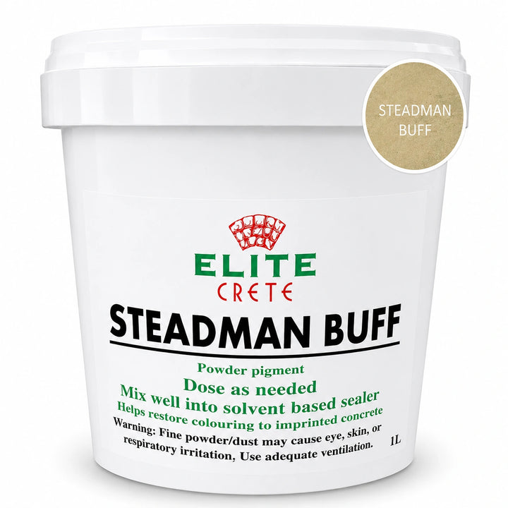Specialist Colour Powdered Pigment PROFESSIONAL TRADE PACK - Steadman Buff 1L